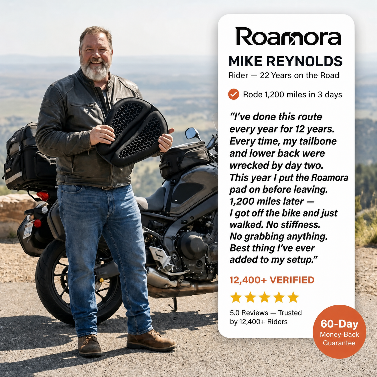Touring Seat Pad 2.0